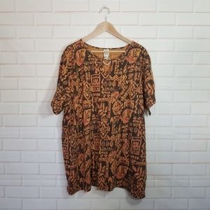 Fashion Bug Women's Short Sleeve Shirt Size 4x